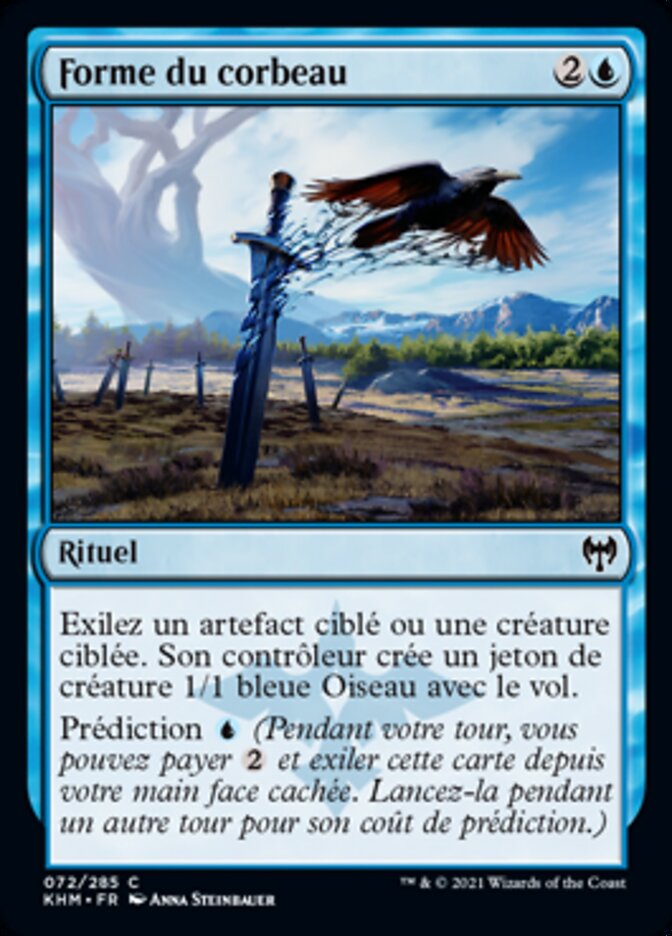 Forme du corbeau