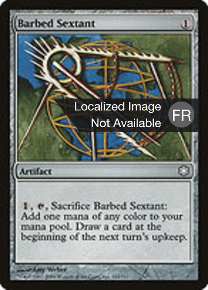 Sextant barbelé