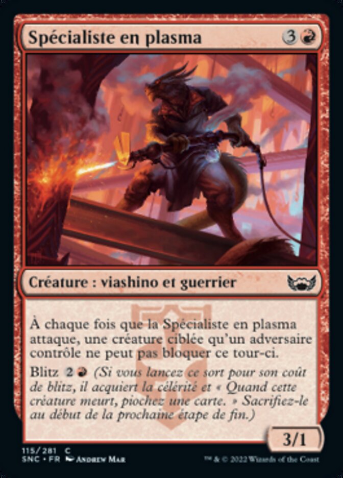 Spécialiste en plasma