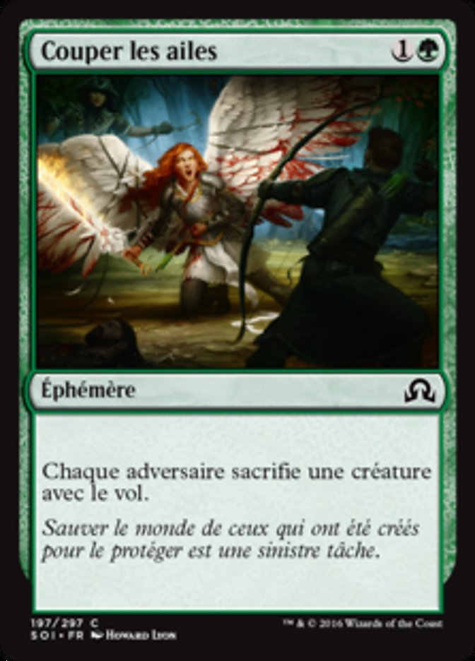 Couper les ailes