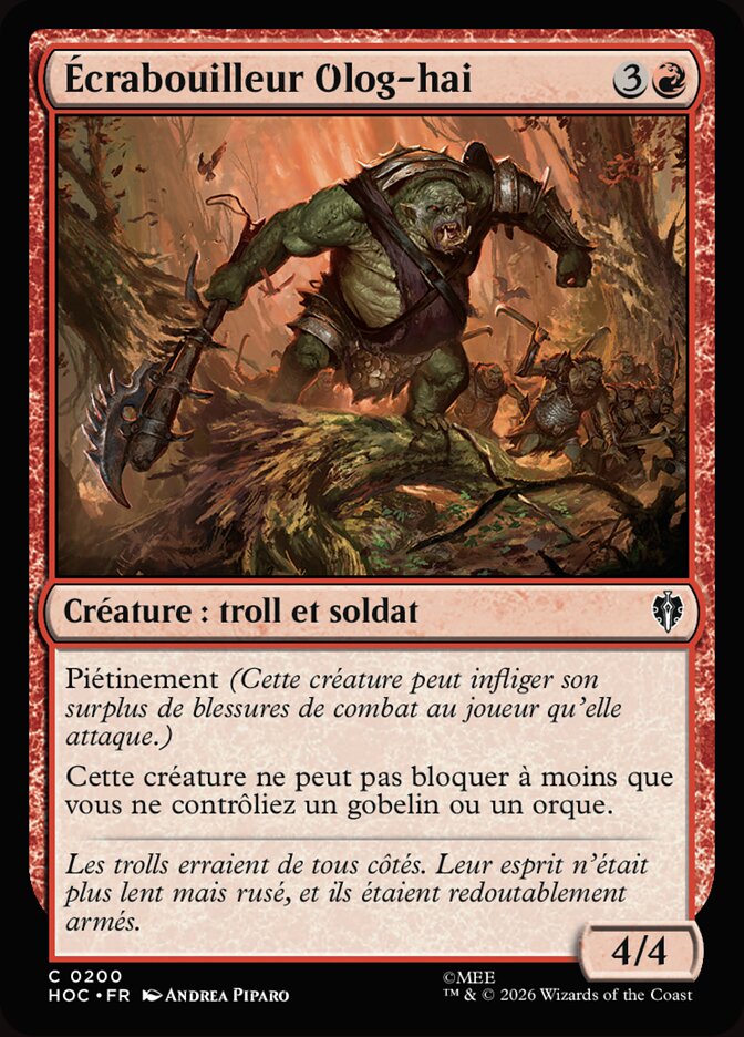 Écrabouilleur Olog-hai