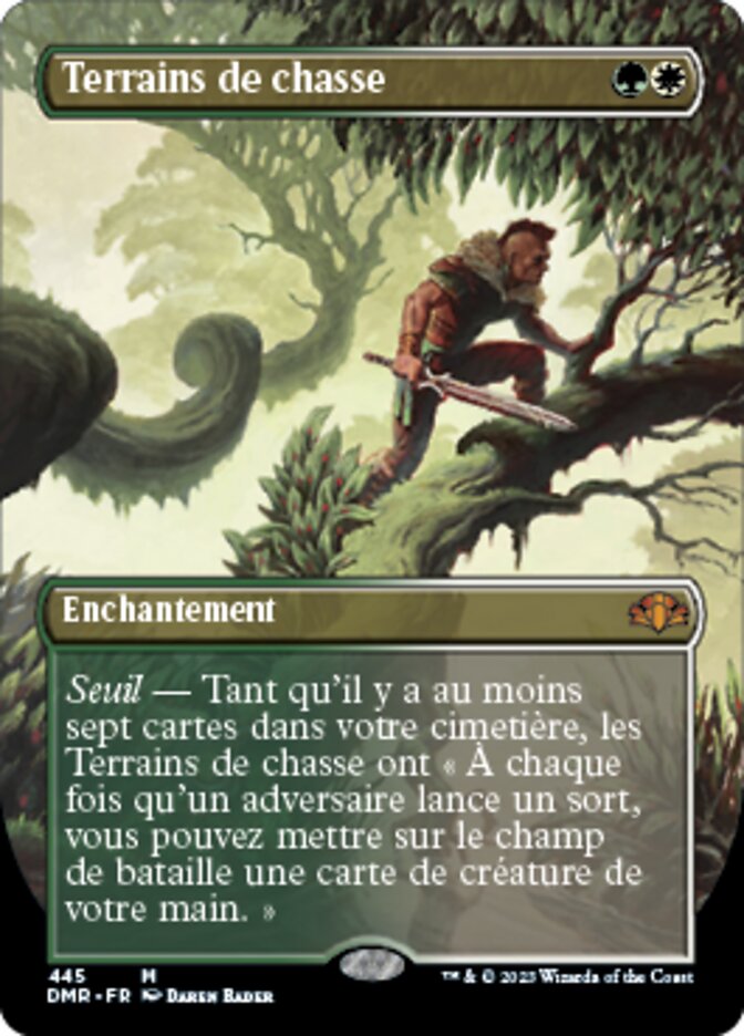 Terrains de chasse