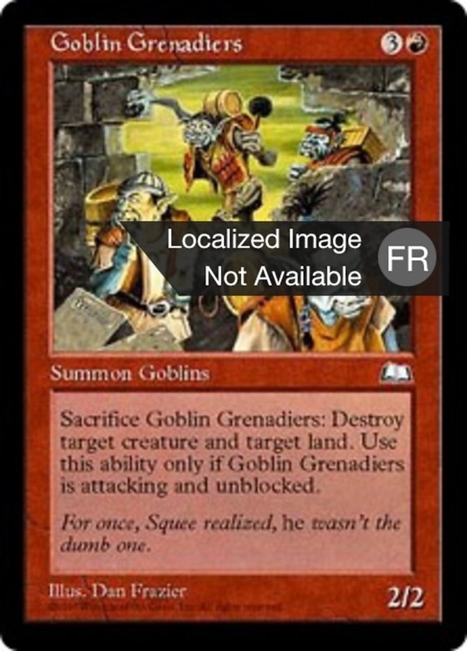 Grenadiers gobelins