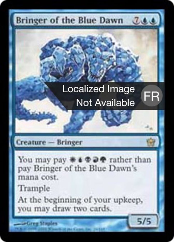 Annonciateur de l'Aube bleue