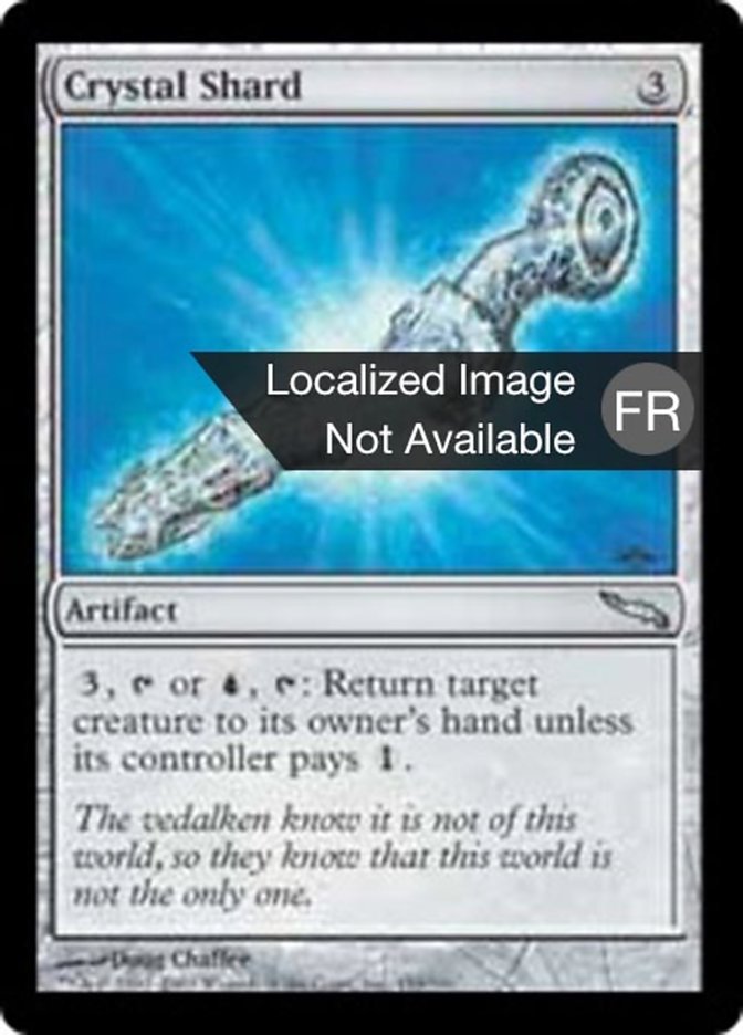 Écharde de cristal