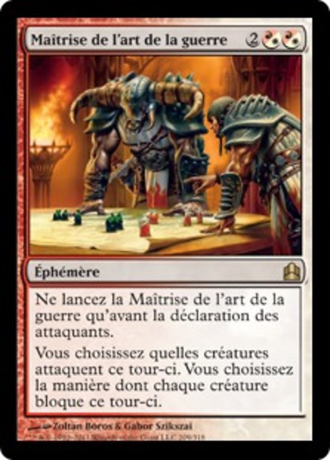 Maîtrise de l'art de la guerre