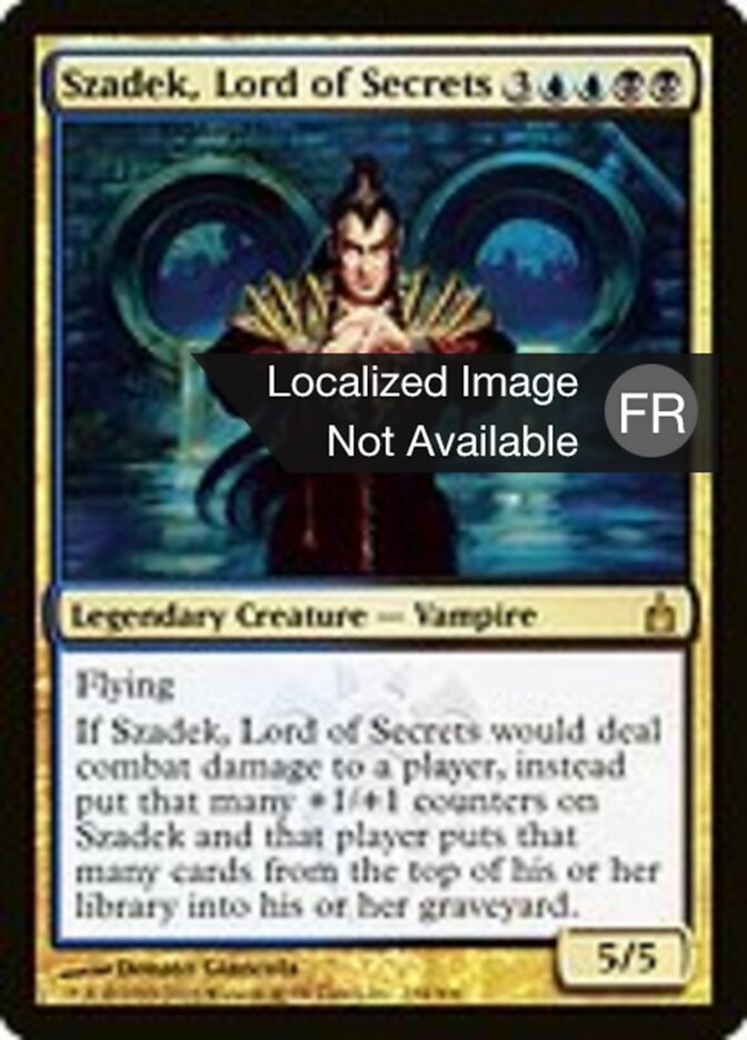 Szadek, Seigneur des secrets
