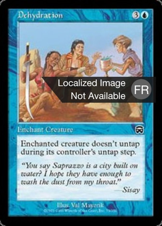 Déshydratation