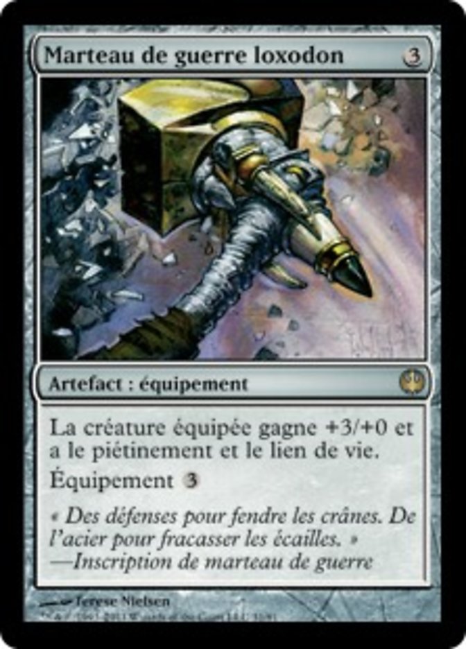 Marteau de guerre loxodon