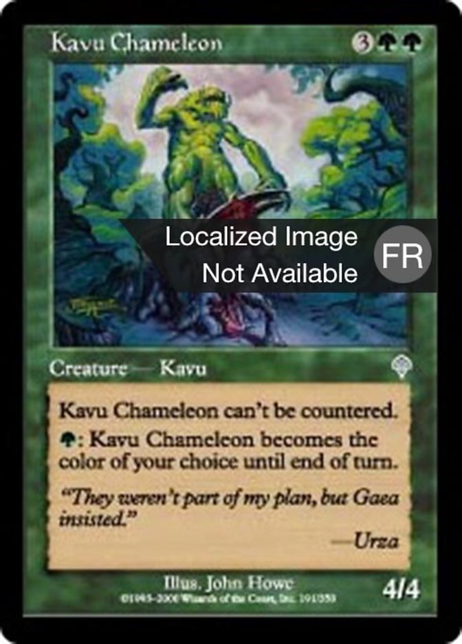 Kavru caméléon