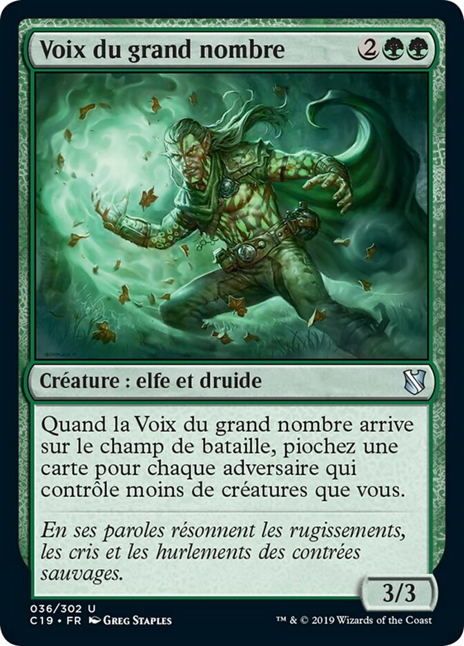 Voix du grand nombre