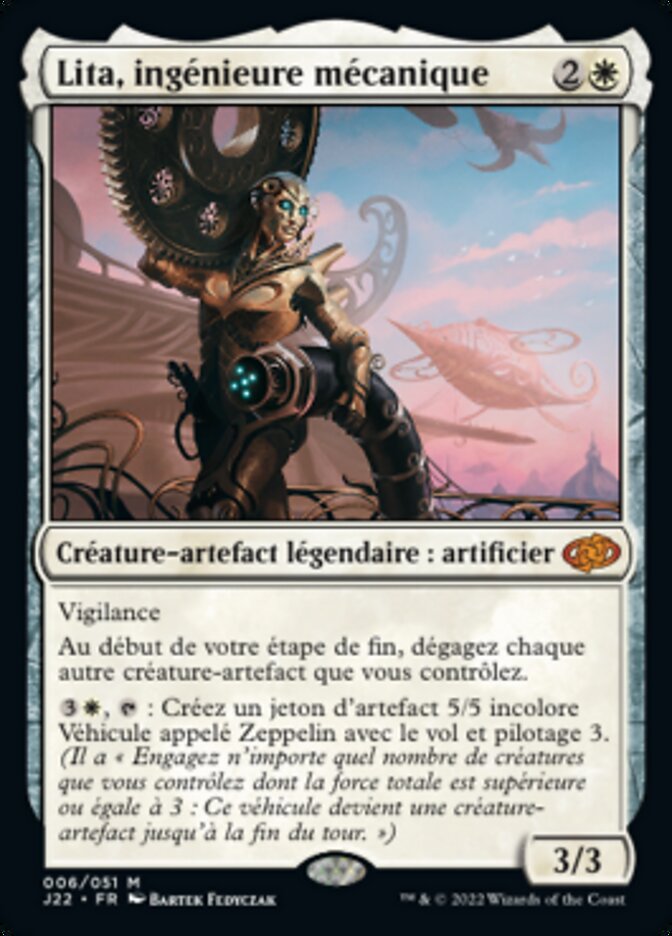 Lita, ingénieure mécanique