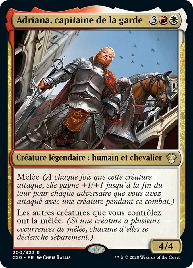 Adriana, capitaine de la garde