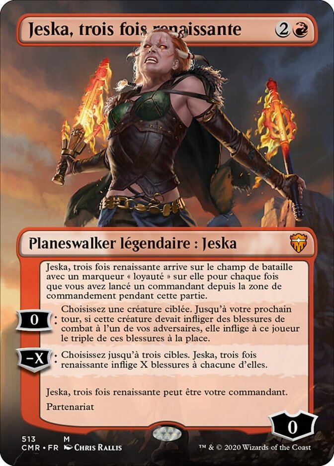 Jeska, trois fois renaissante