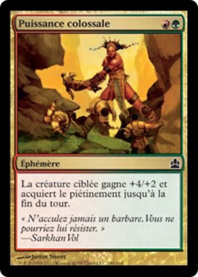 Puissance colossale