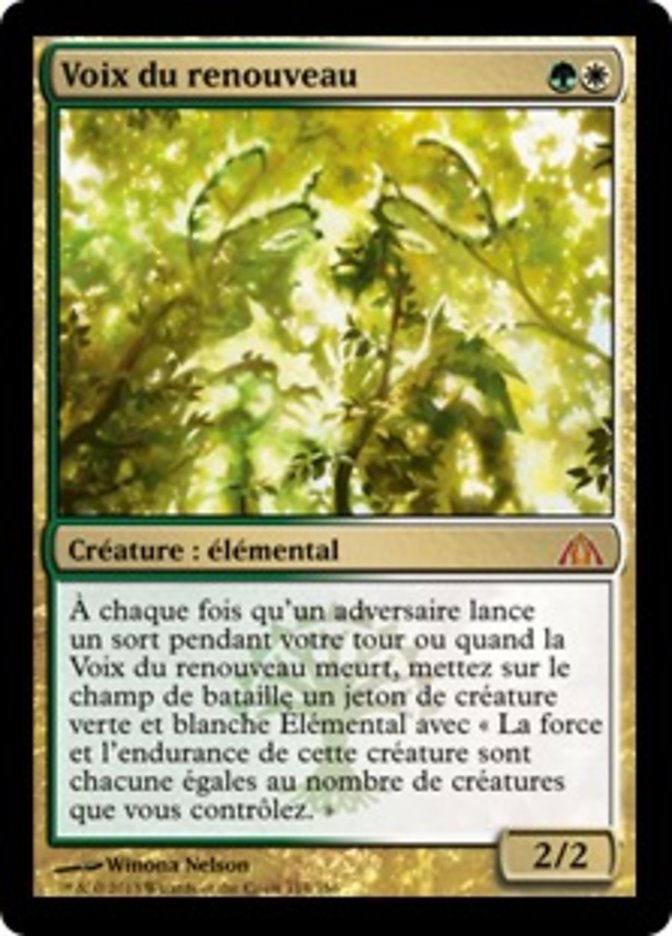 Voix du renouveau