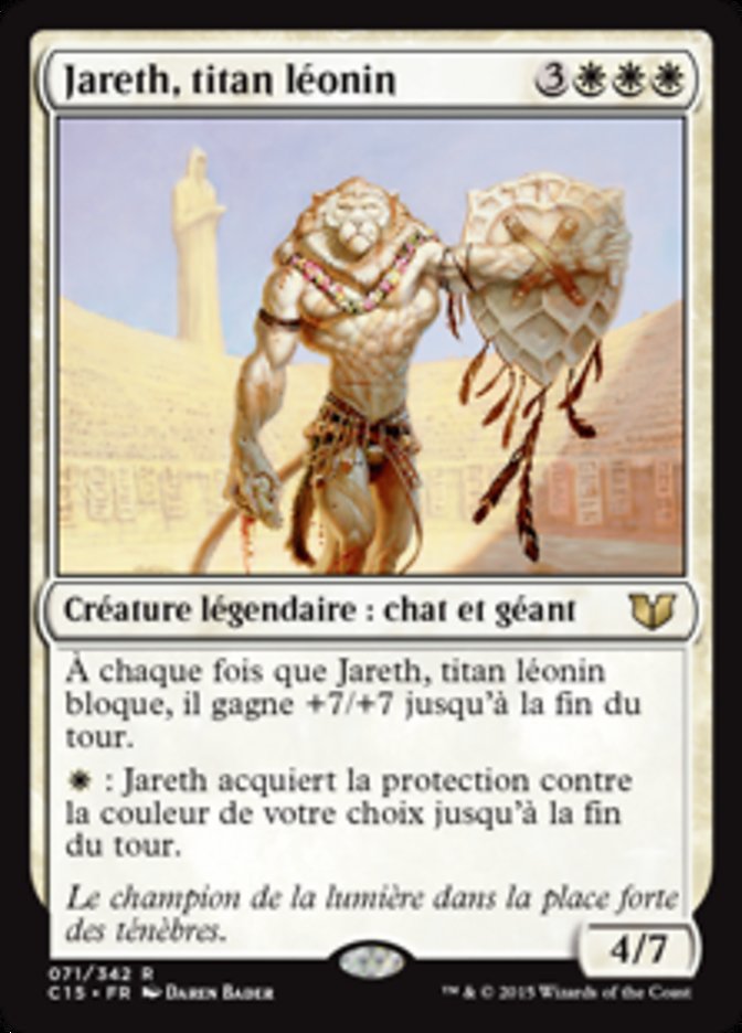 Jareth, titan léonin