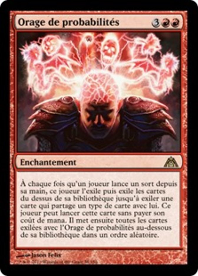 Orage de probabilités