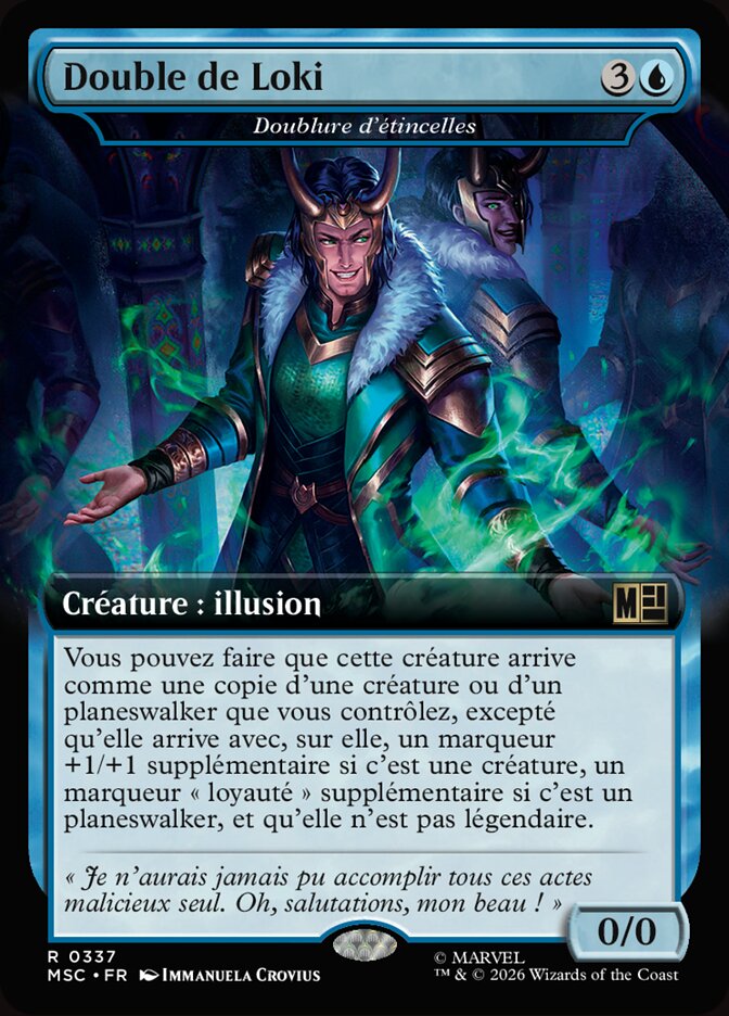 Doublure d'étincelles