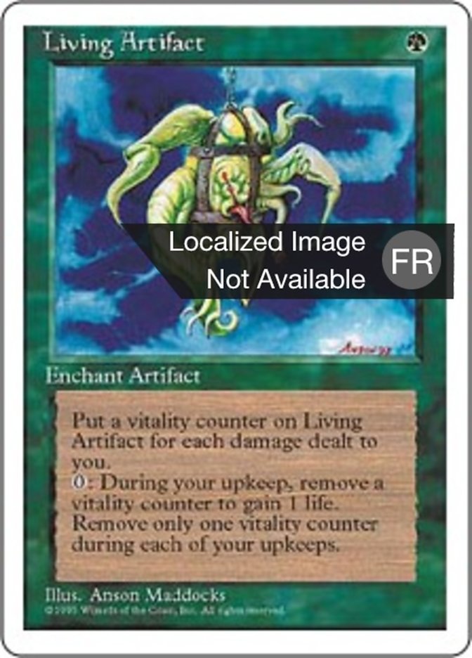 Artefact vivant
