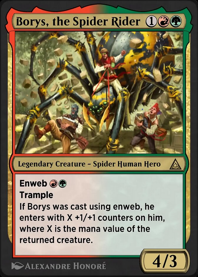 Borys, the Spider Rider