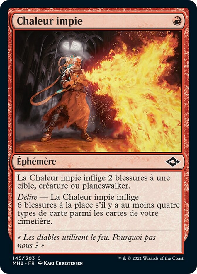 Chaleur impie