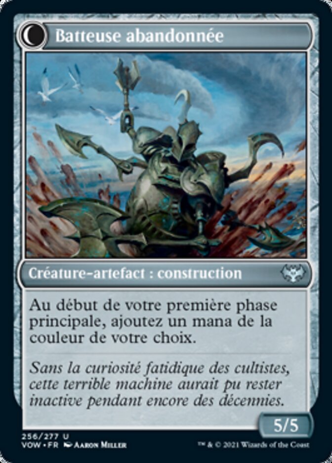Statue angoissante