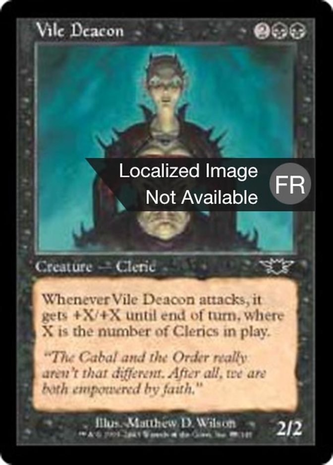 Diacre infâme