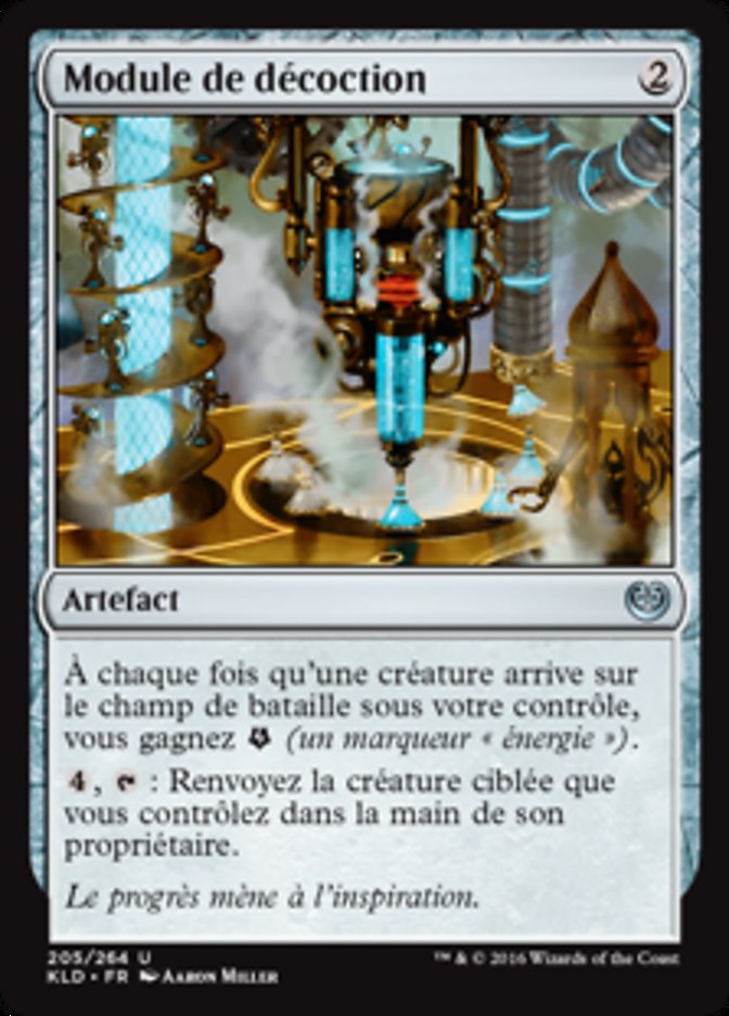 Module de décoction