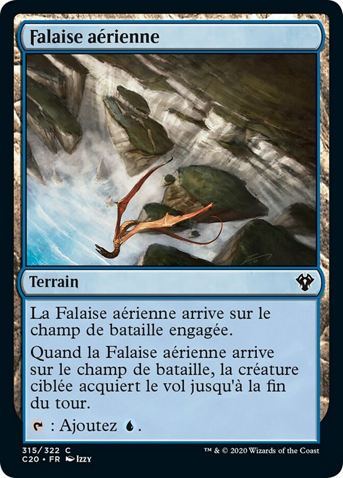 Falaise aérienne