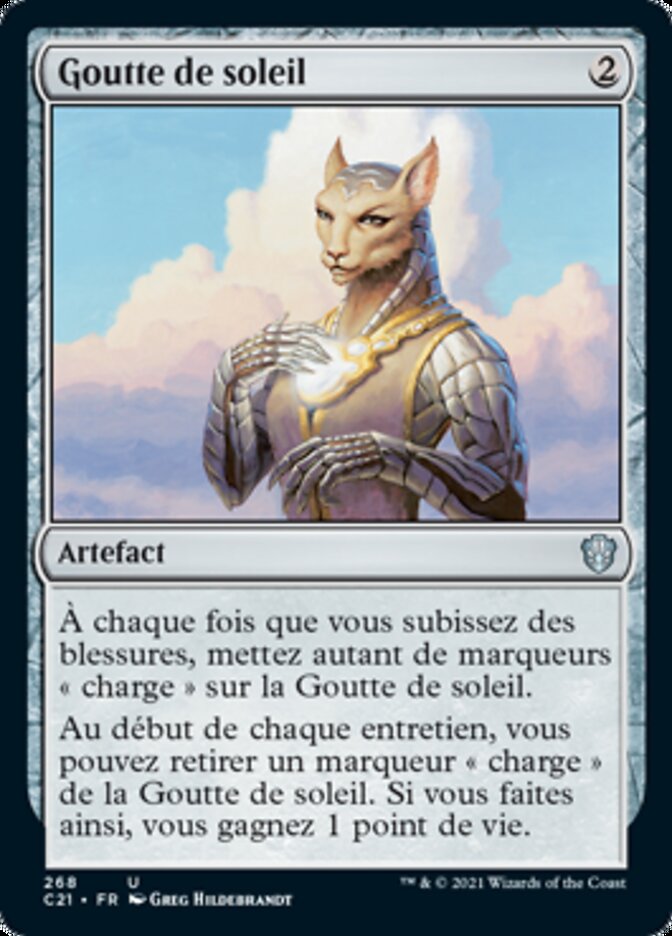 Goutte de soleil