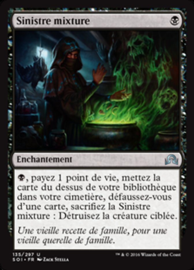 Sinistre mixture