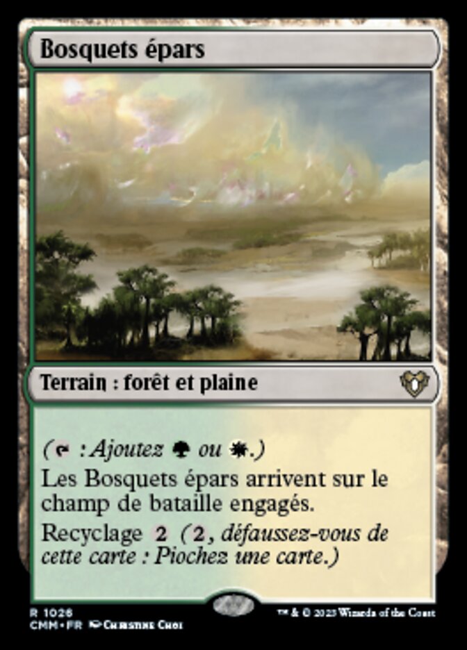 Bosquets épars