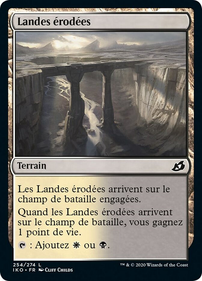 Landes érodées