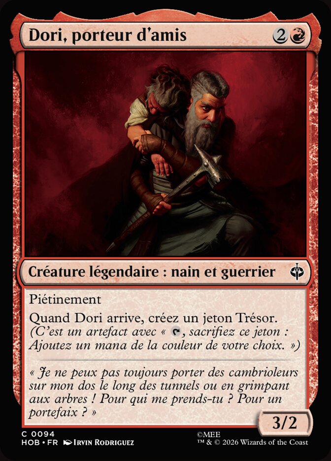 Dori, porteur d'amis