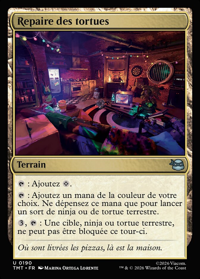 Repaire des tortues