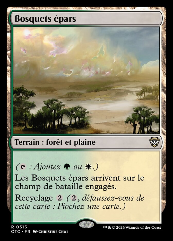 Bosquets épars