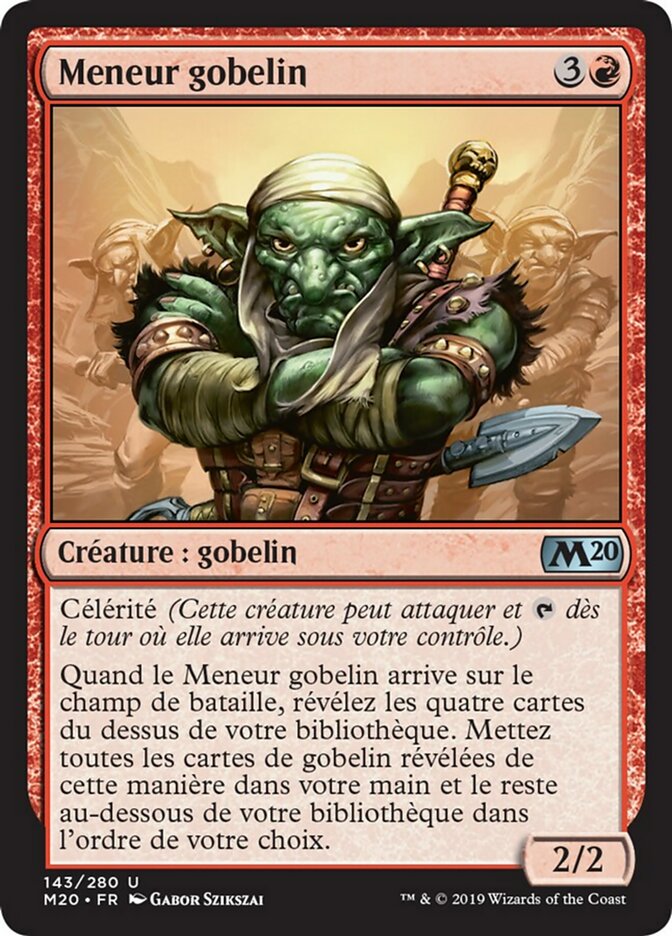 Meneur gobelin