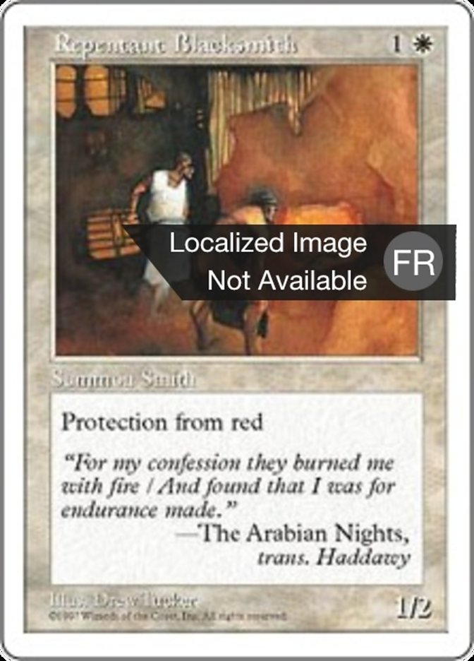 Forgeron repenti
