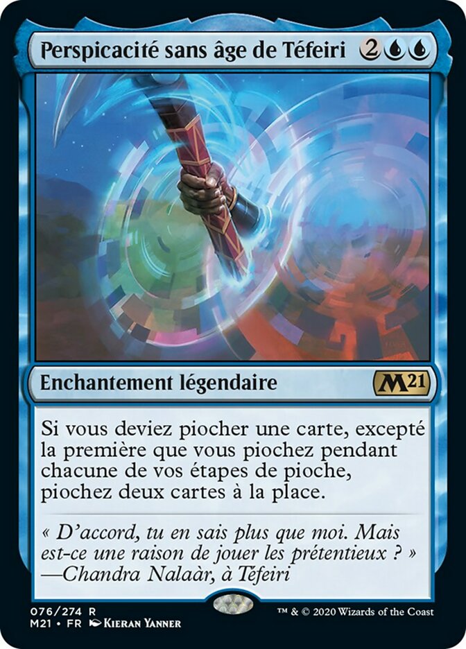 Perspicacité sans âge de Téfeiri