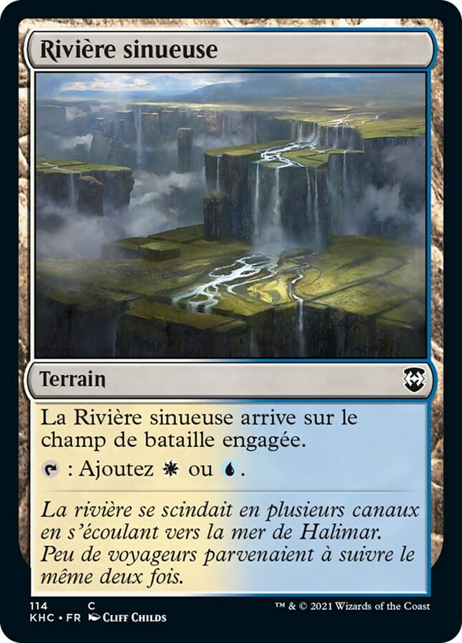 Rivière sinueuse
