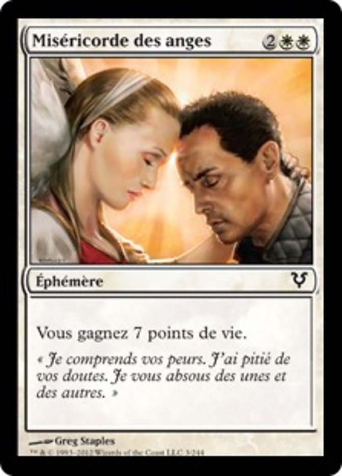 Miséricorde des anges