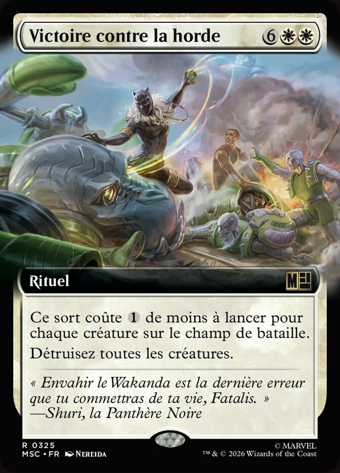 Victoire contre la horde