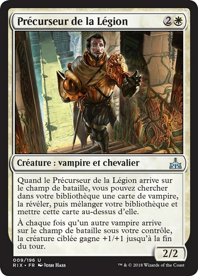 Précurseur de la Légion