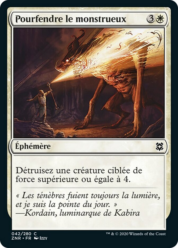 Pourfendre le monstrueux