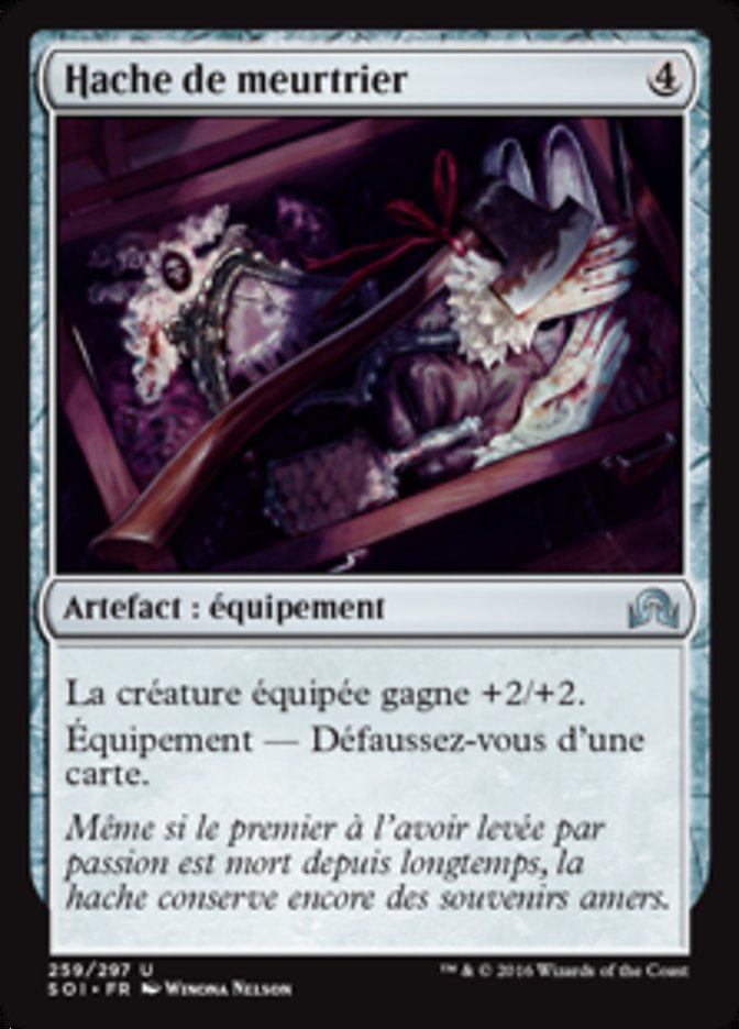 Hache de meurtrier