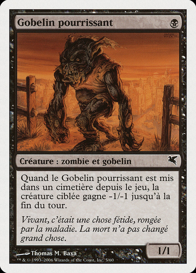 Gobelin pourrissant