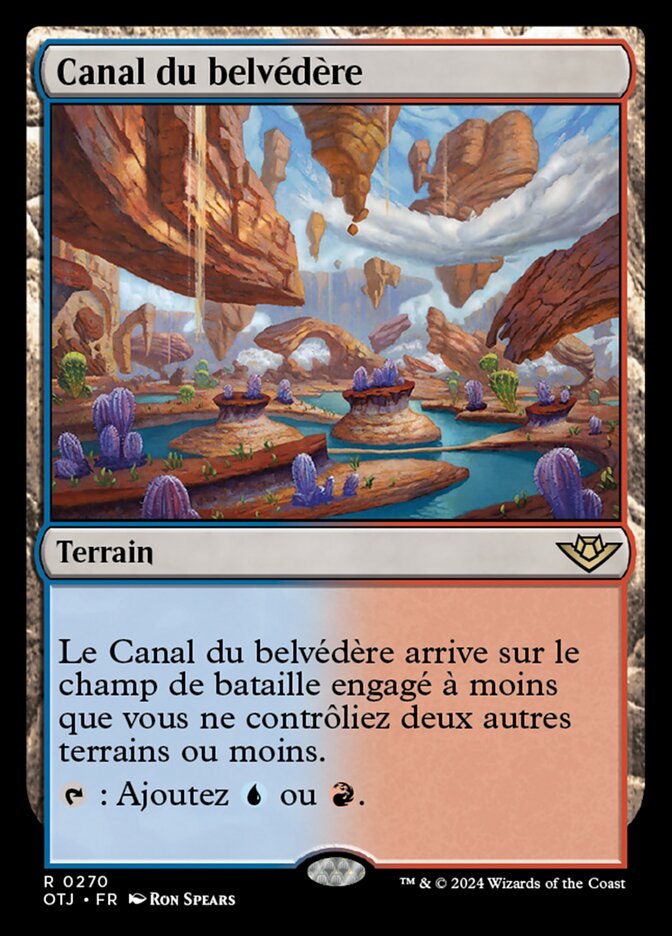 Canal du belvédère