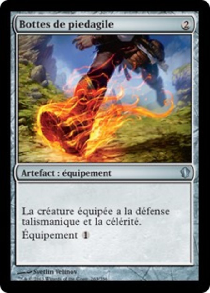 Bottes de piedagile