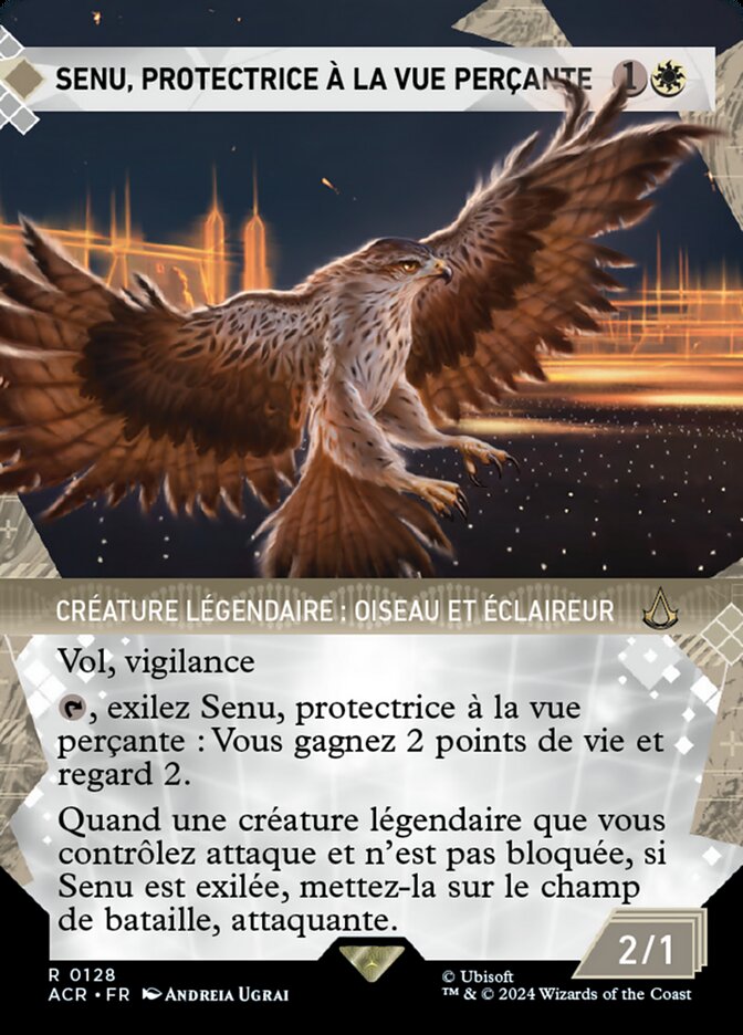Senu, protectrice à la vue perçante